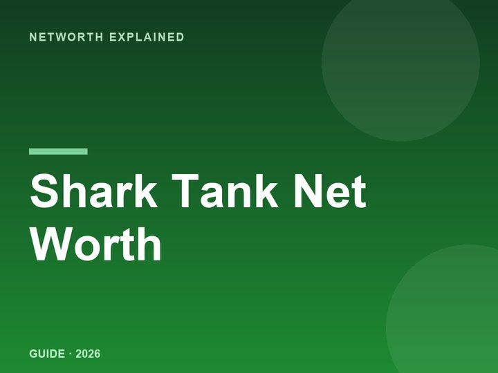 Shark Tank Cast Net Worth in 2026 (What Made Each Shark Rich)
