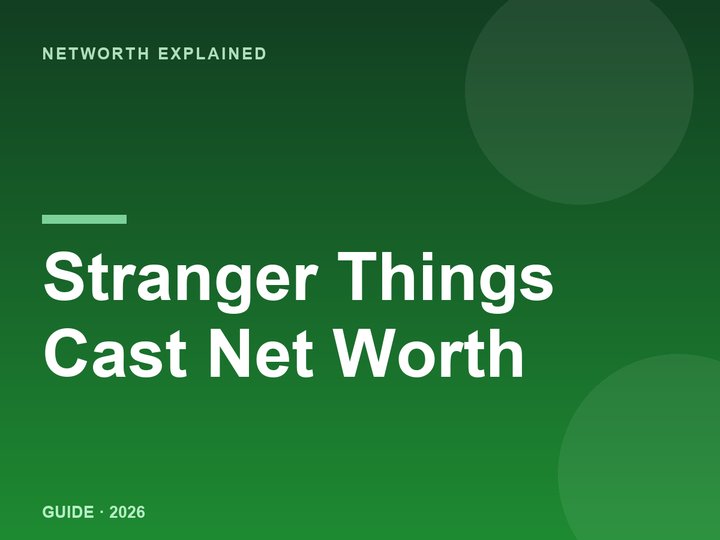 Stranger Things Cast Net Worth in 2026 (Plus Their Salaries)
